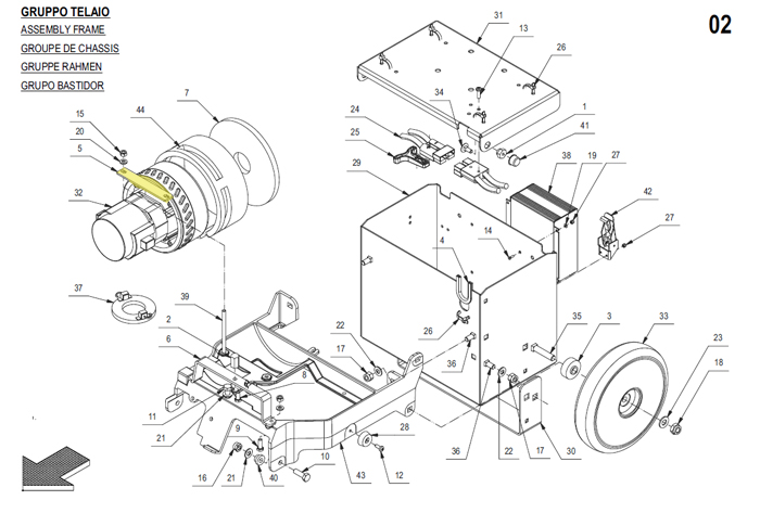 Suction Motor Plate