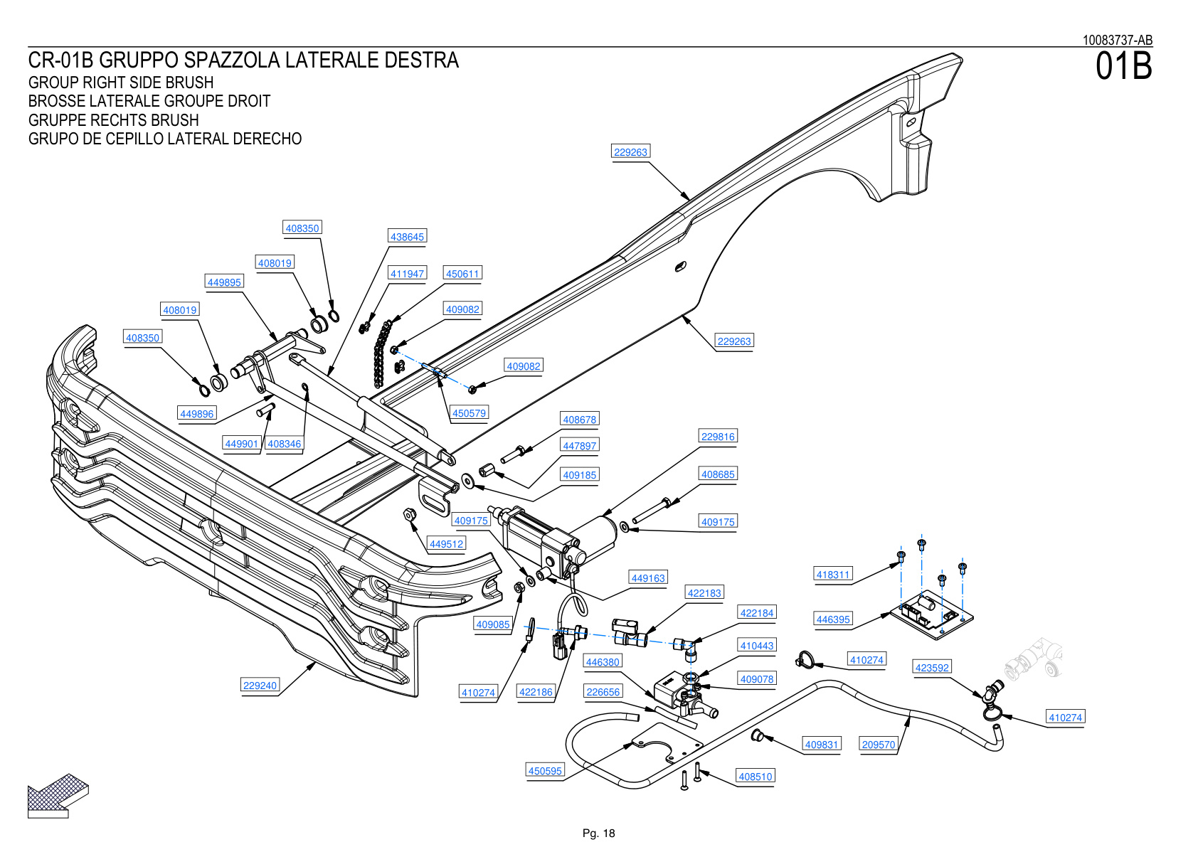 Brush Base Assembly